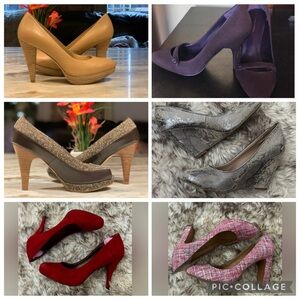 BEAUTIFUL LIKE NEW BUNDLE OF BANANA REPUBLIC HEELS…
BOGO! 
(Read description)